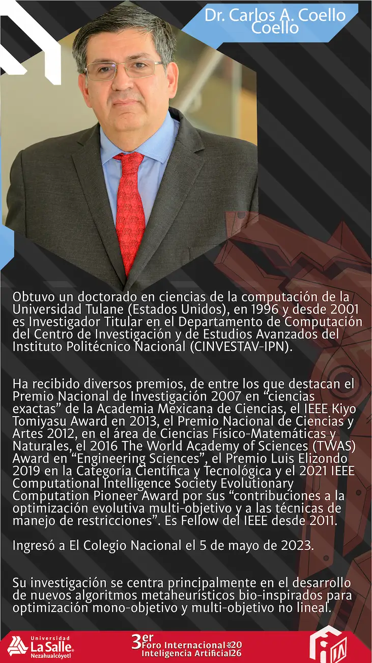 Dr. Carlos A. Coello Coello