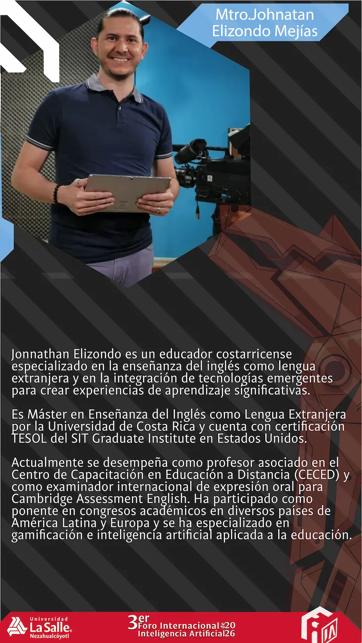 Mtro. Johnatan Elizondo Mejías